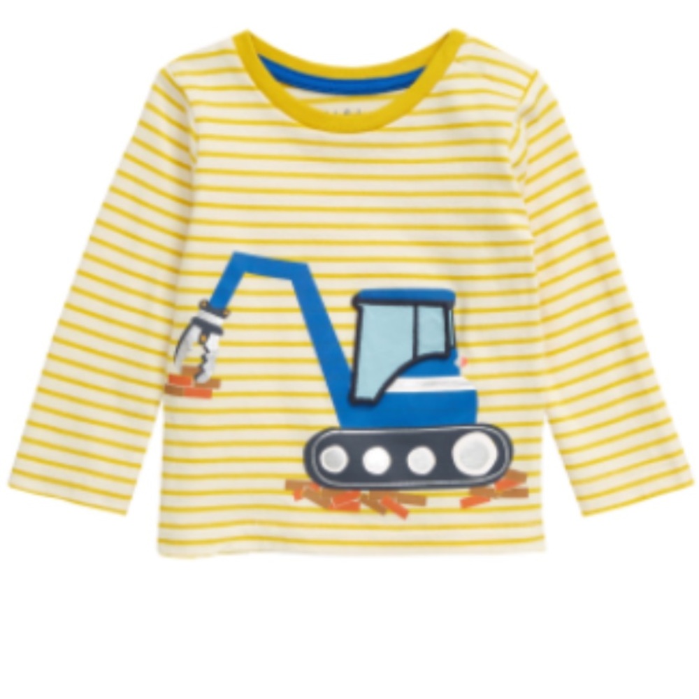 Baby Boden Construction Shirt 12-18mo